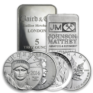 Platinum Bullion Coins / Bars